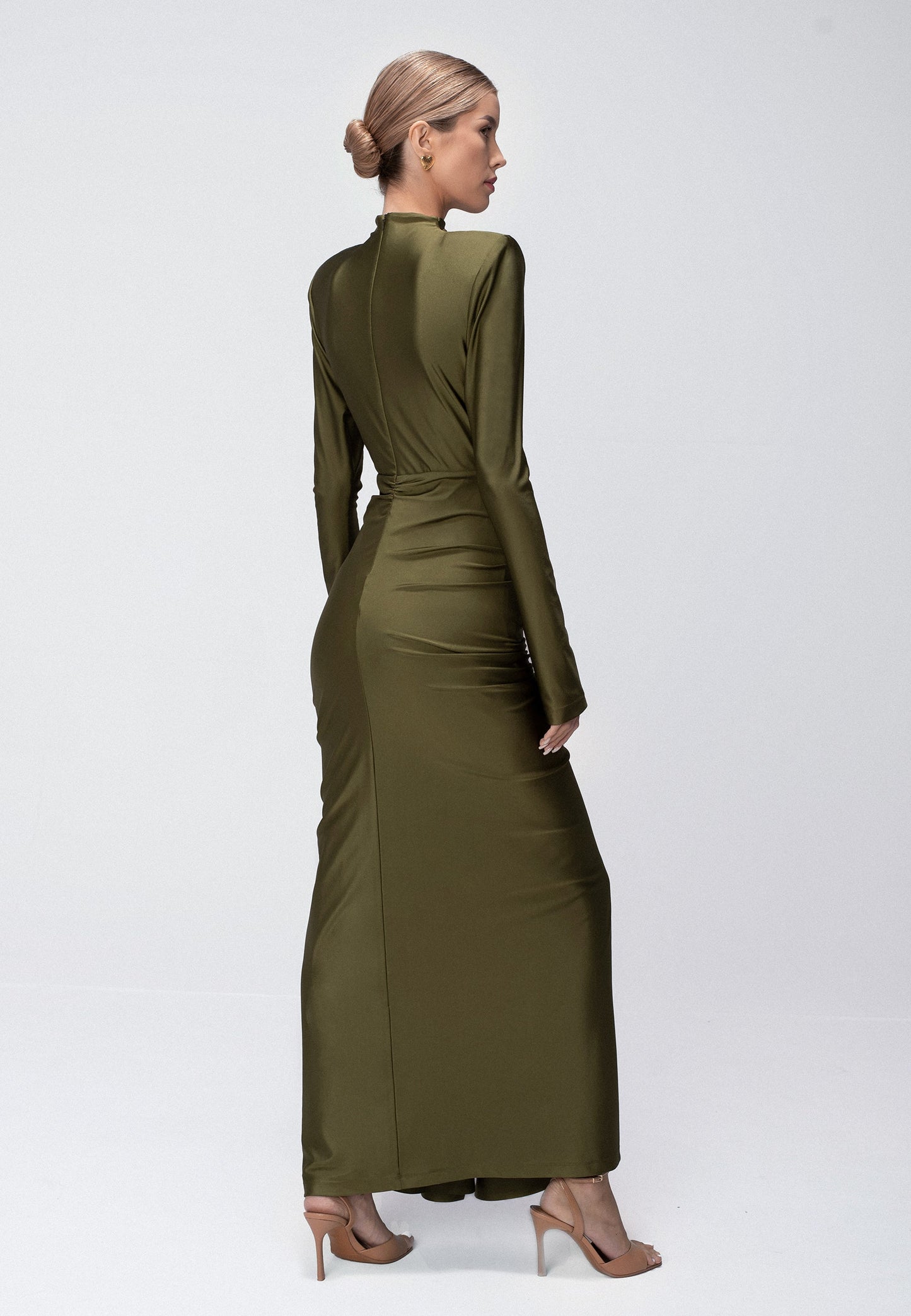AGATHE DRESS OLIVE
