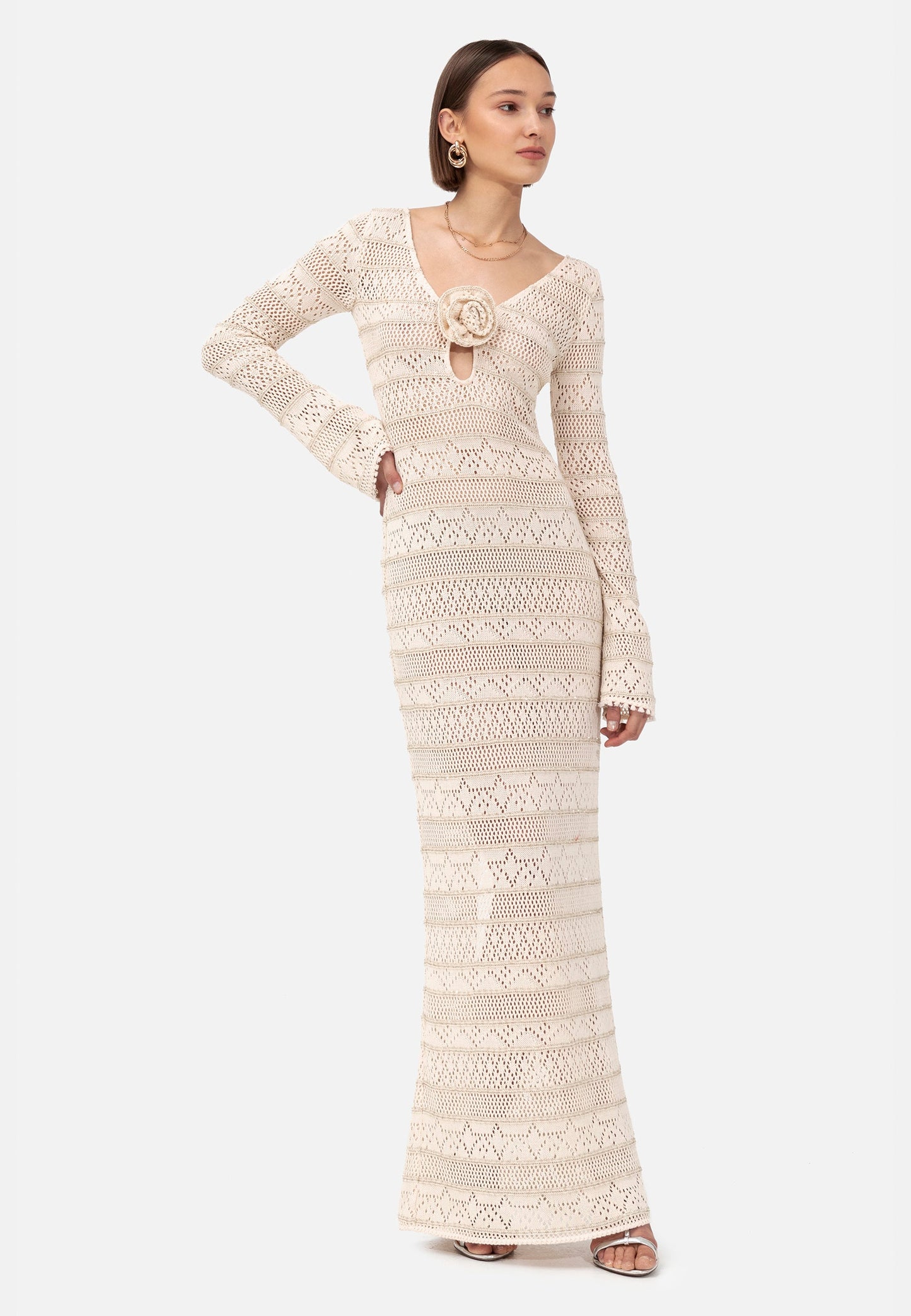 RAFIA DRESS NATURAL