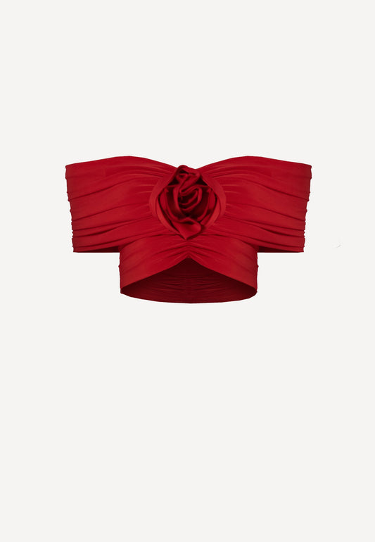 ROSA TOP RED