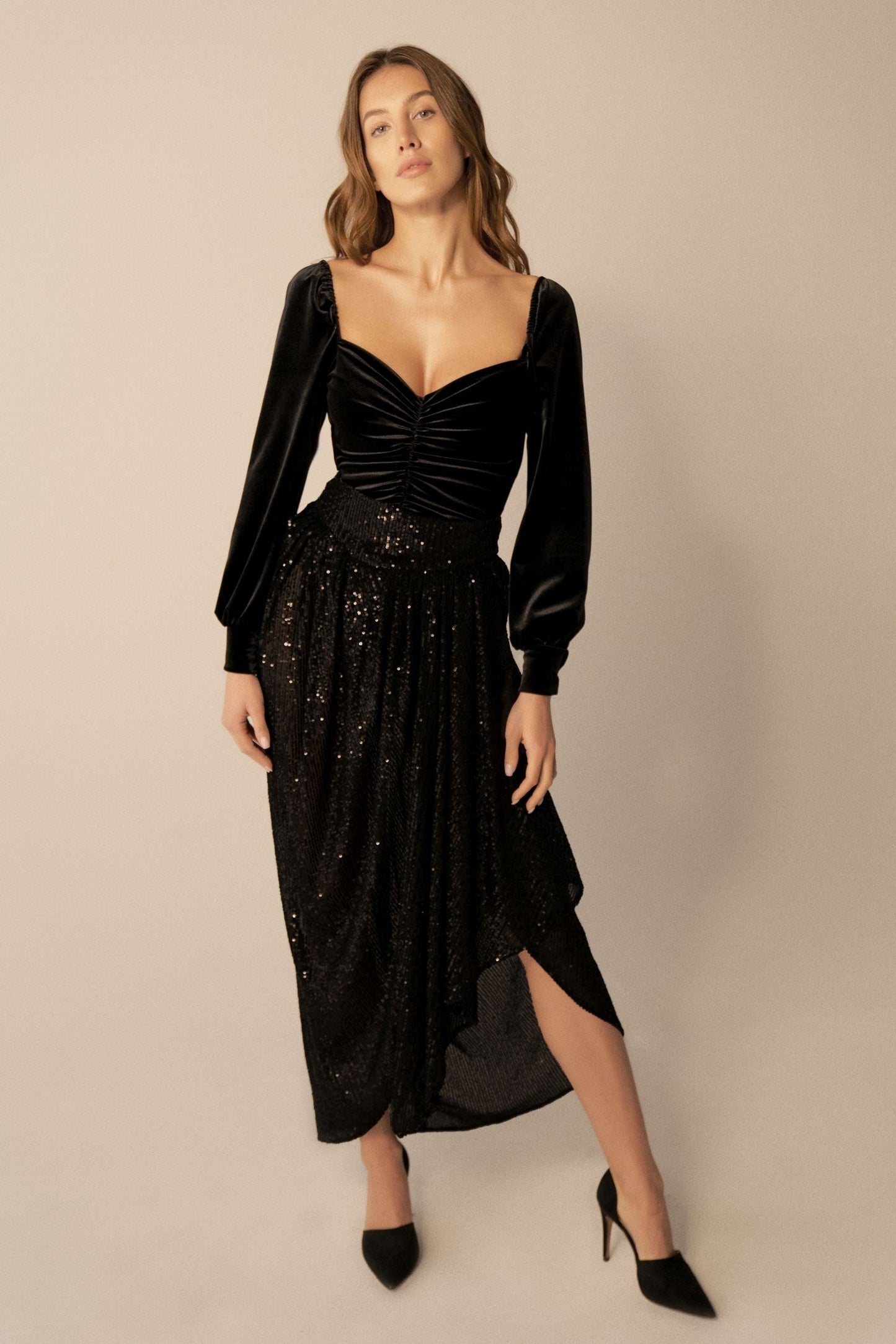 NEVA SKIRT BLACK